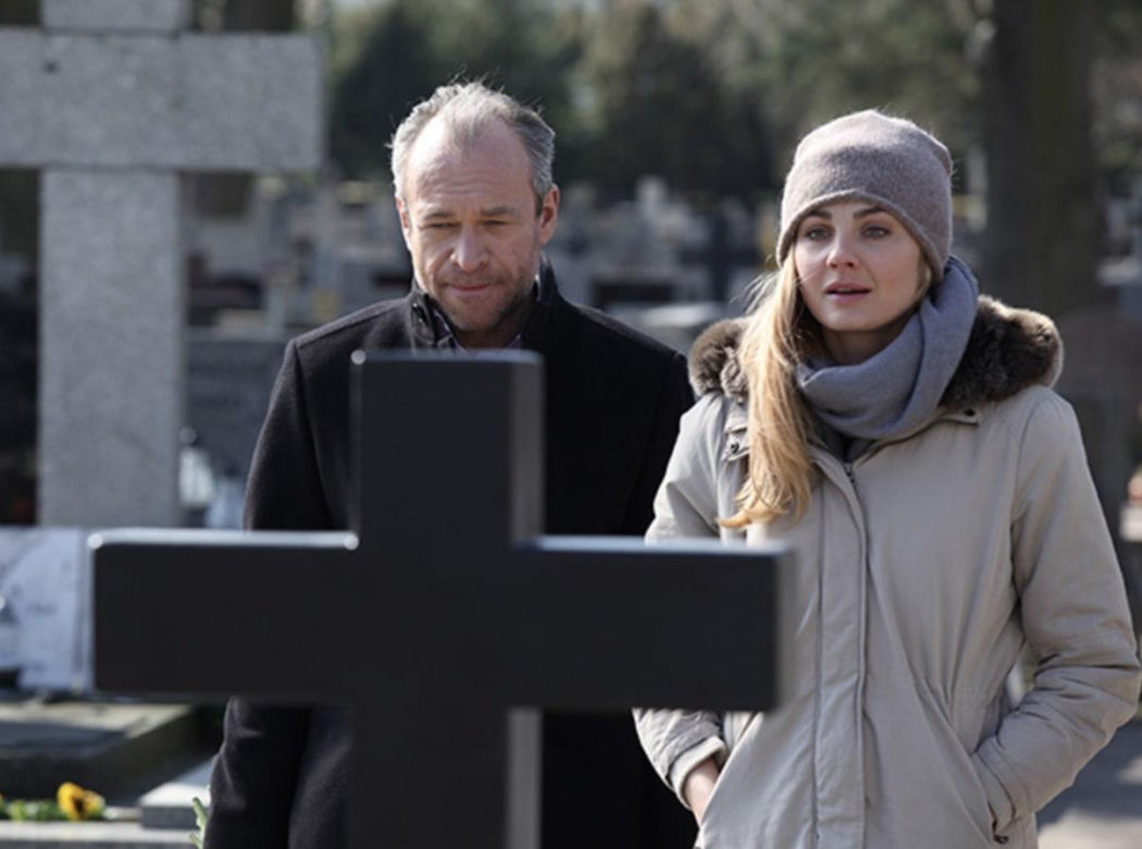 Przyjaciółki. Jerzy Ginter (Mariusz Bonaszewski), Inga (Małgorzata Socha)