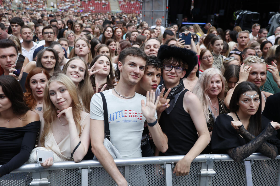 Koncert Jennifer Lopez w Warszawie (25.07.2025) - część druga. Organizatorem koncertu jest Prestige MJM