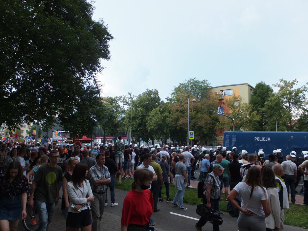 I Marsz Równości w Białymstoku 20.07.2019