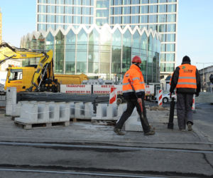 Tak wygląda centrum Warszawy przed Marszem Niepodległości