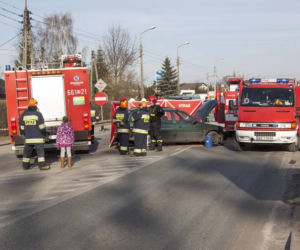Wypadek Błonie k. Warszawy. Motocyklista nie żyje