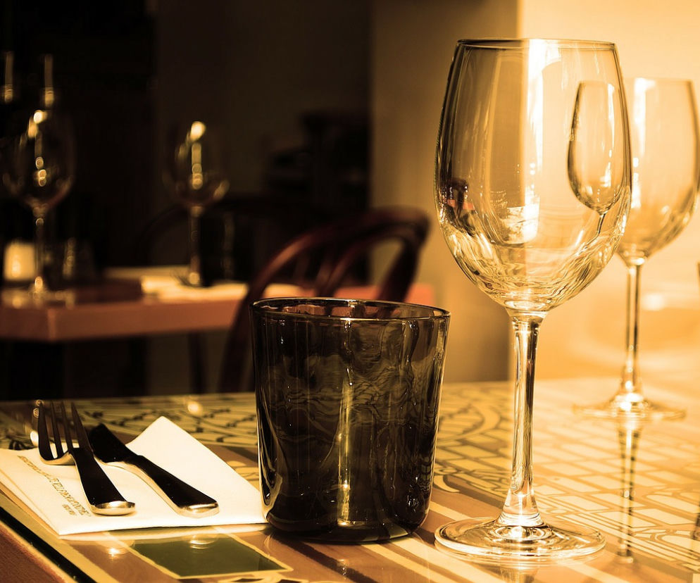 Stolik w restauracji