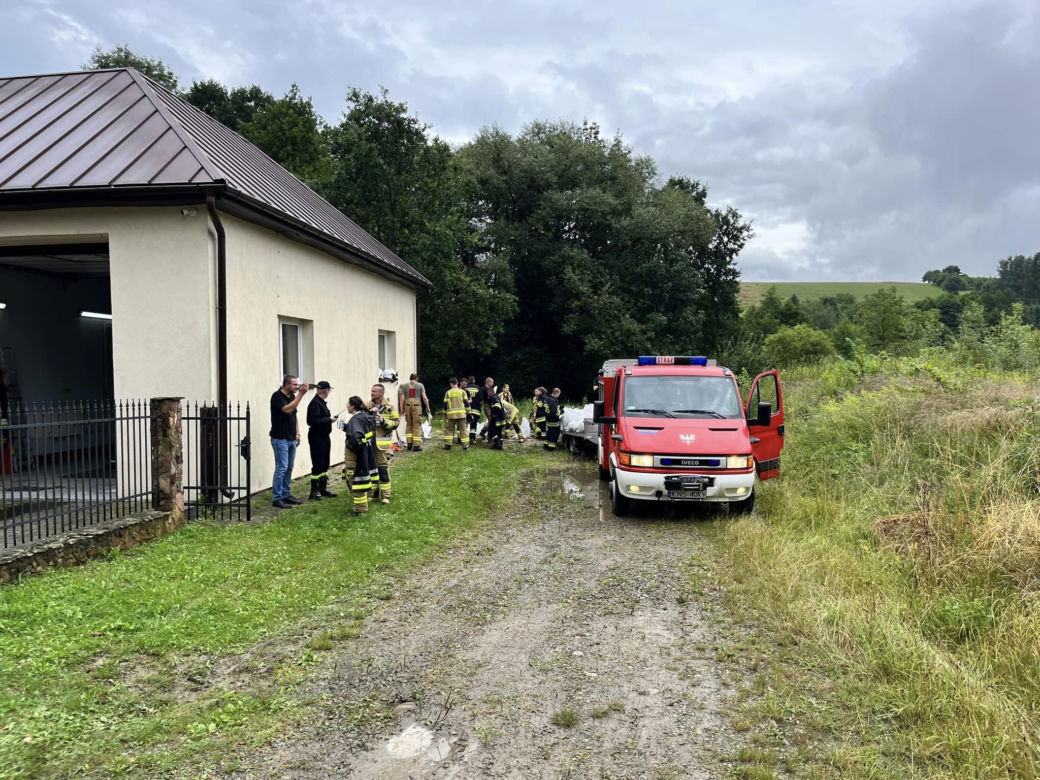 Interwencje strażaków OSP po wtorkowej ulewie
