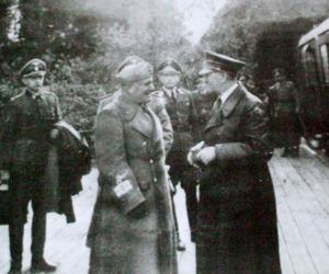 Historyczne spotkanie Hitlera i Mussoliniego w Stępinie