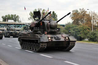 Antydronowy Gepard na warszawskiej defiladzie i ukraińskim froncie