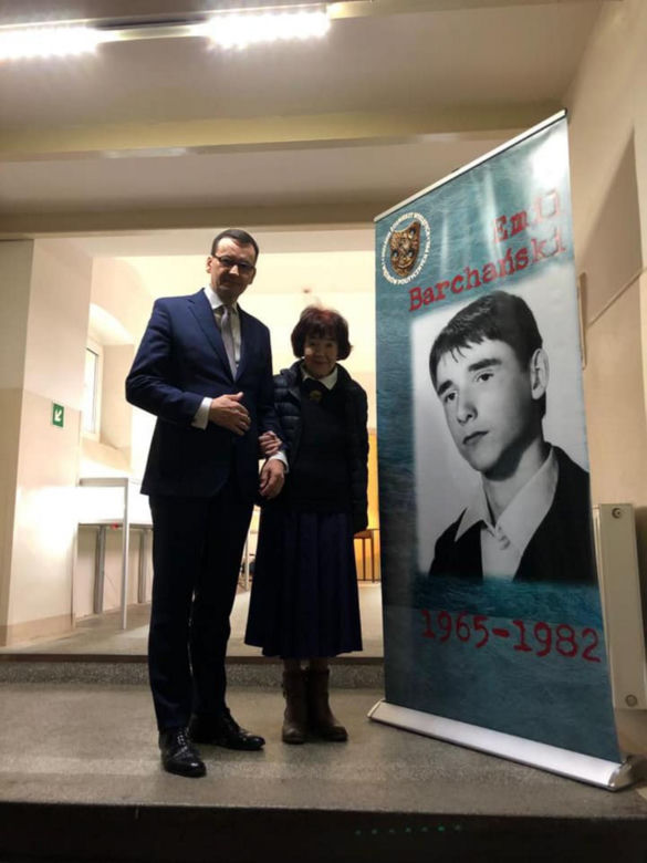 Mateusz Morawiecki z żoną w kinie