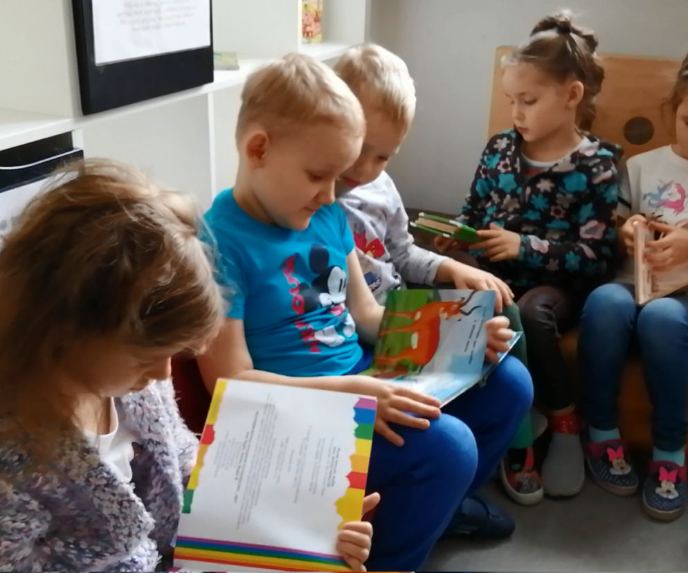 Przedszkolne Punkty Wymiany Książek przyciągają najmłodszych czytelników