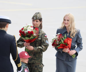 Żona szefa MON i wdowa po pilocie matkami chrzestnymi F-35