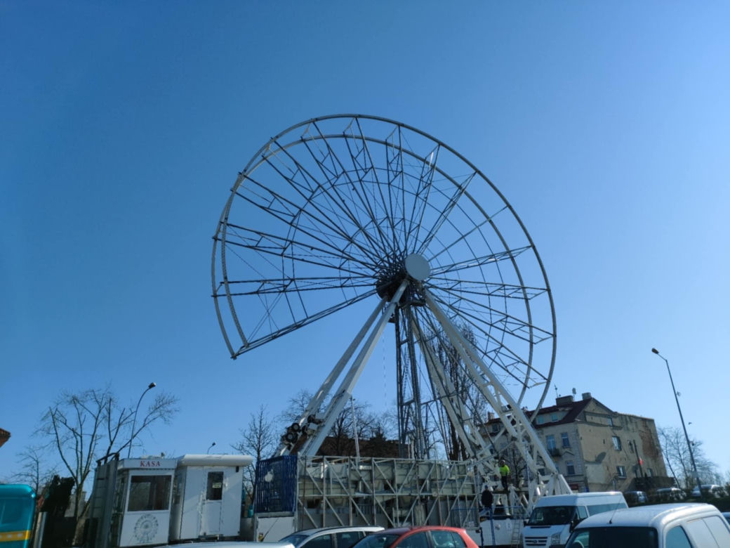 Koło widokowe w Łomży
