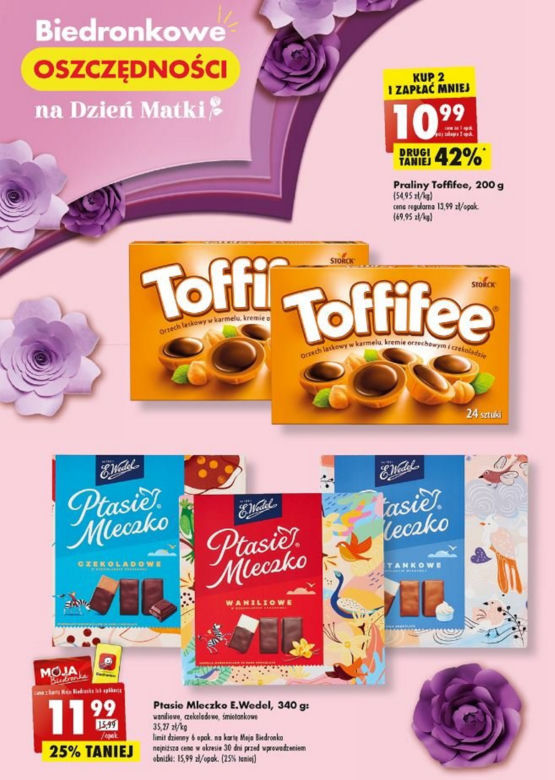 Biedronka na Dzień Matki