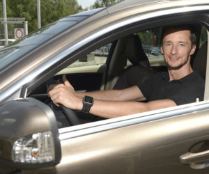 Łukasz Żygadło jeździ Volvo XC70
