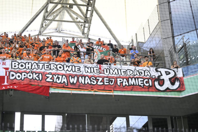 Legia Warszawa - Zagłębie Lubin: Zdjęcia kibiców