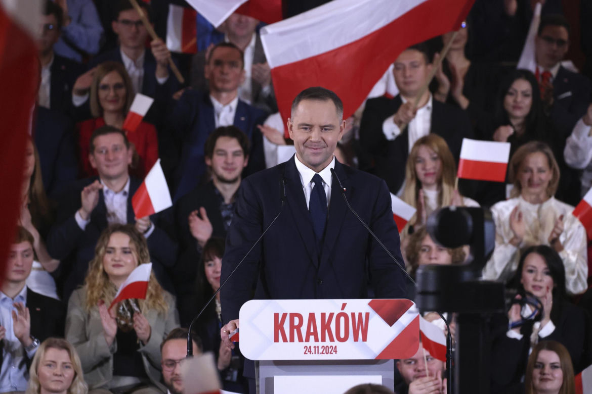 Nawrocki z rodziną na zakupach świątecznych