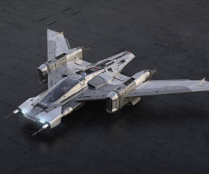 Porsche x Star Wars: Tri-Wing S-91x Pegasus Starfighter