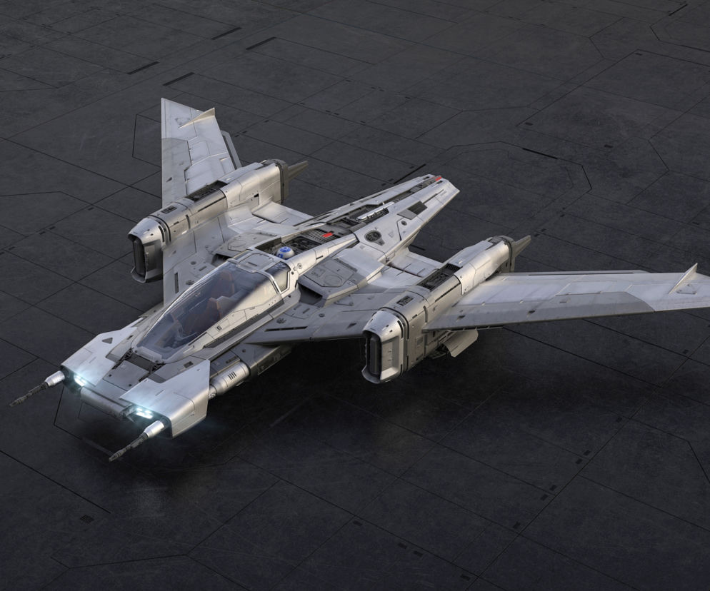 Porsche x Star Wars: Tri-Wing S-91x Pegasus Starfighter
