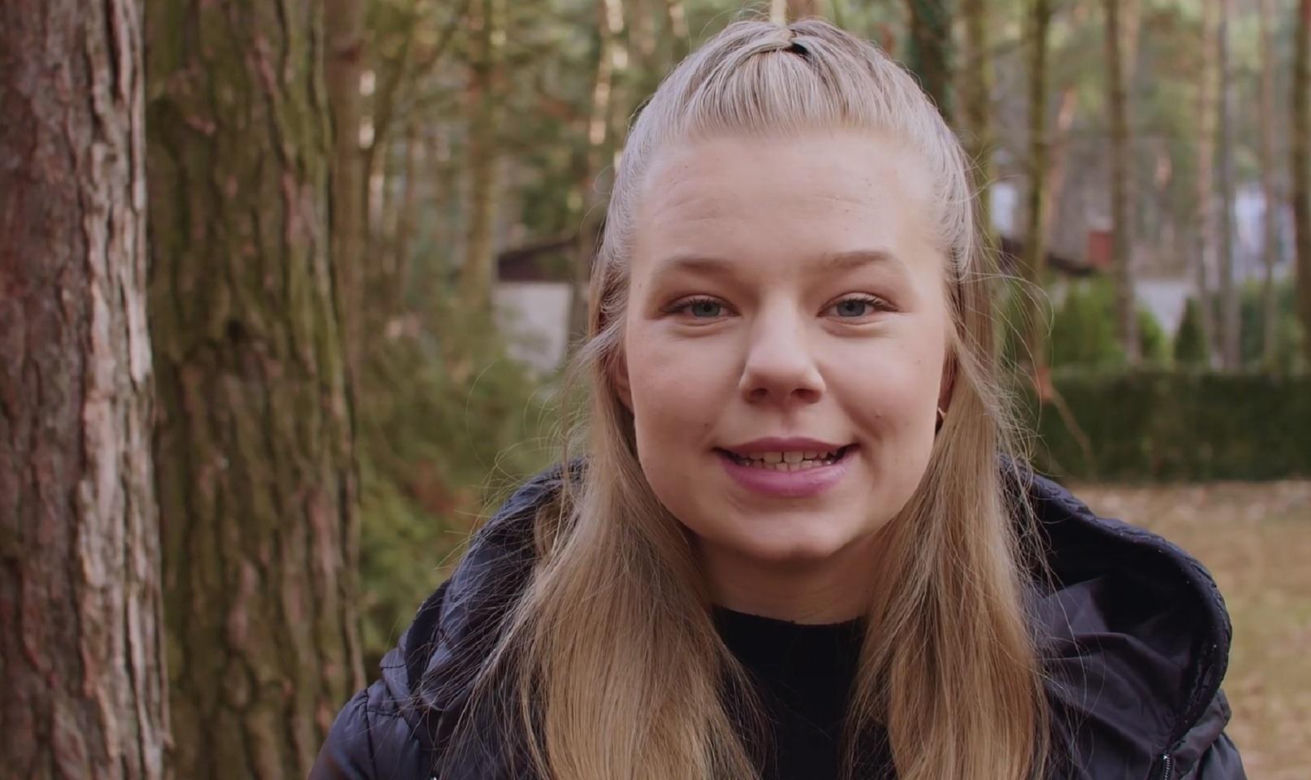 	M jak miłość kulisy serialu. Lenka (Olga Cybińska)