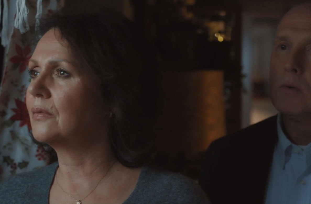 M jak miłość. Marysia (Małgorzata Pieńkowska), Artur Rogowski (Robert Moskwa)