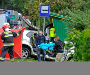 ŚMIERĆ POD TIR-EM PRZEWĄŻĄCYM ŚWINIE.