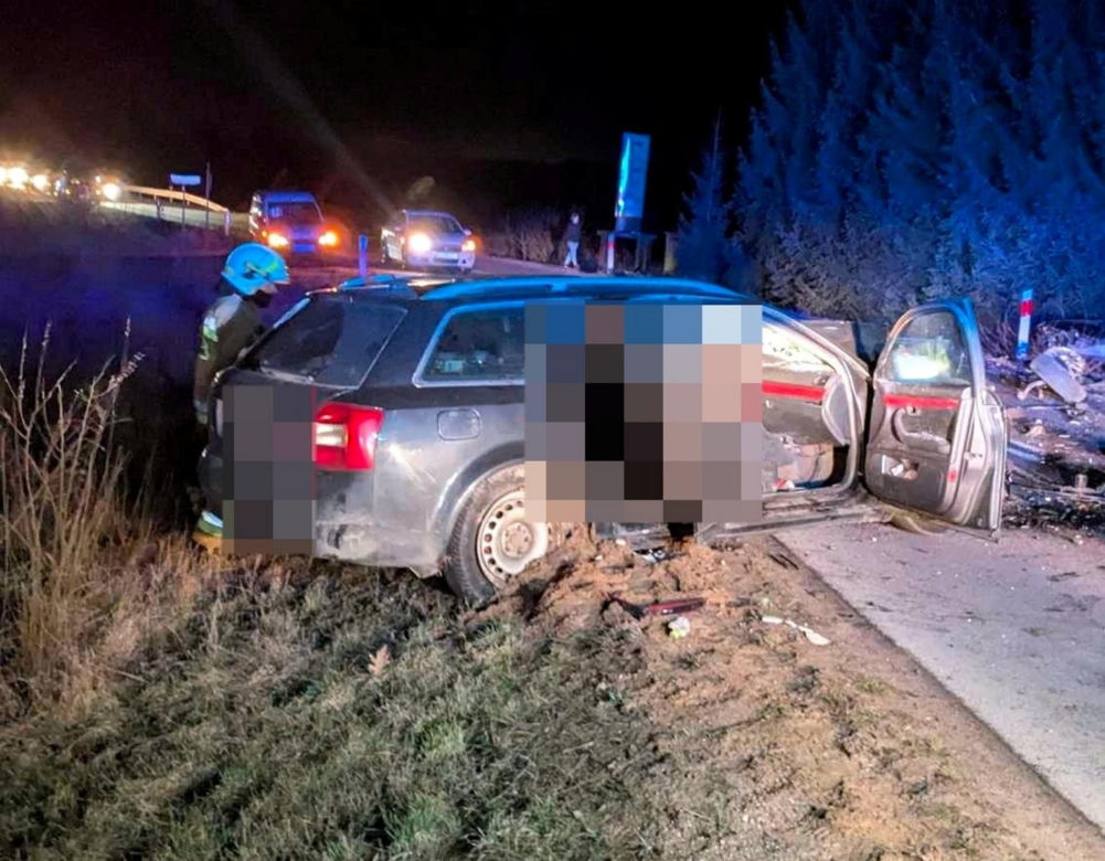 Tragiczny wypadek pod Klewinowem. Zginął 32-latek i roczne dziecko