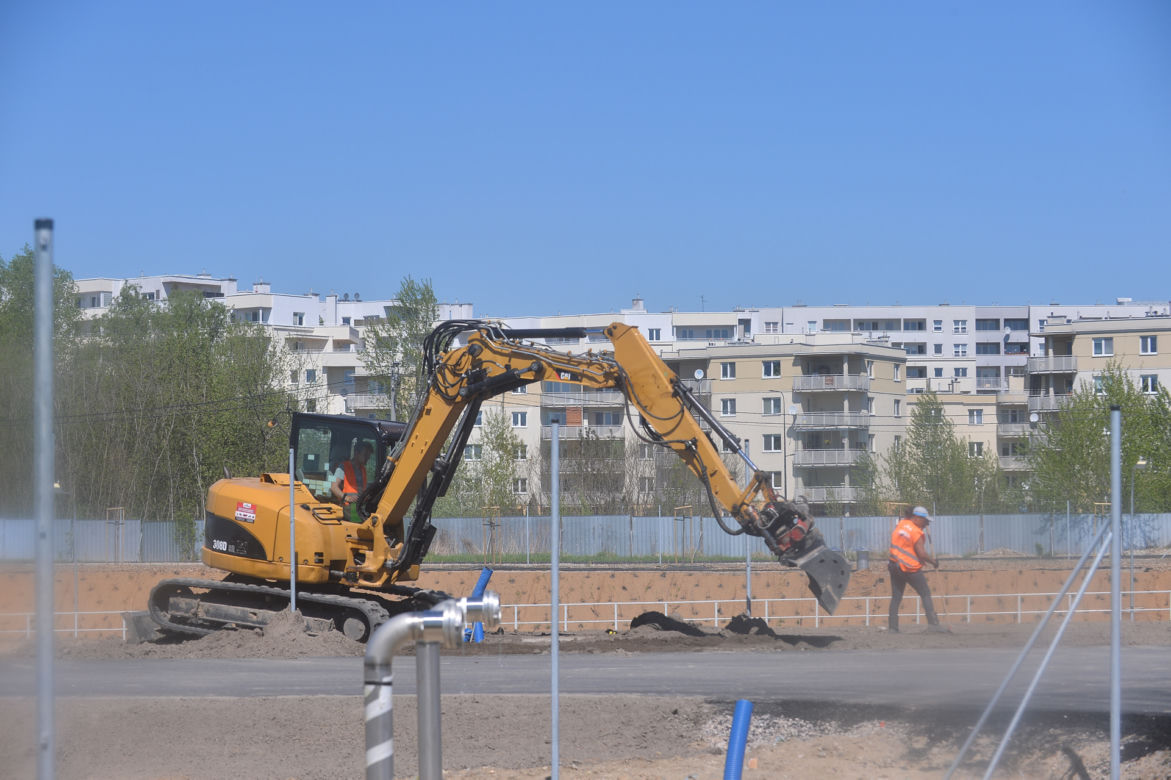 Postępy prac na budowie tunelu pod Ursynowem