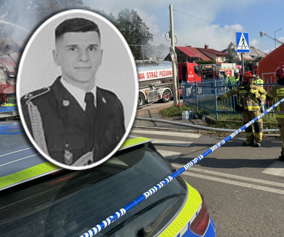 Szczegóły pogrzebu zmarłego strażaka z Niska. Bartłomiej miał 27 lat i czekał na narodziny dziecka