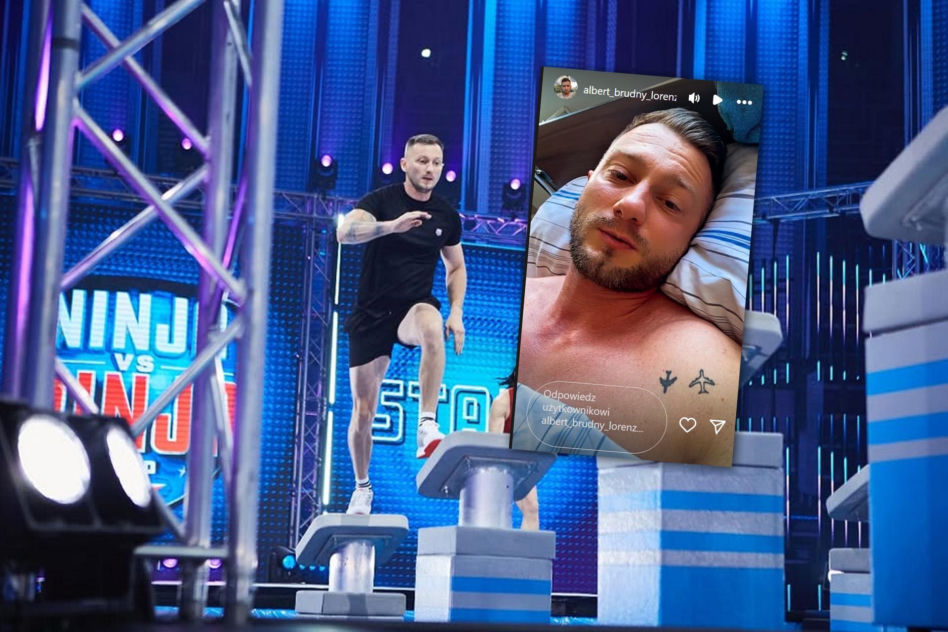 Tylko u nas! Produkcja "Ninja vs Ninja" wyjaśnia jak doszło do wypadku na planie! Gwiazdor show ma złamany kręgosłup