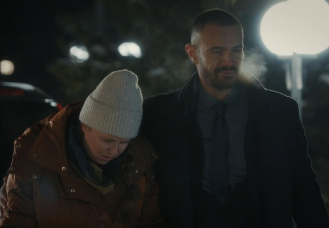 M jak miłość, odcinek 1929. Ewa (Karolina Dryzner), Sowiński (Mikołaj Krawczyk)