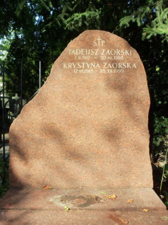 Grób Tadeusz Zaorski