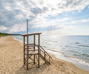 Sinice Świnoujście. Czy w Świnoujściu można się kąpać 04.08? Flaga, warunki pogodowe
