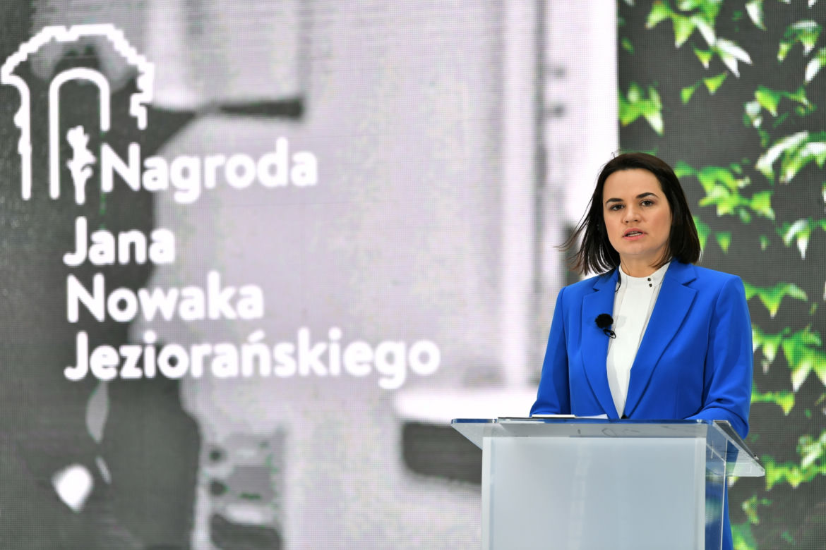 Swiatłana Cichanouska niech szuka pomocy w Rosji