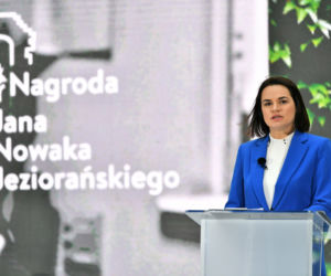 Swiatłana Cichanouska niech szuka pomocy w Rosji