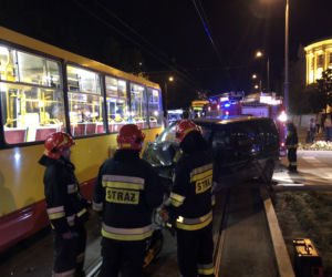 Zderzenie przy Politechnice
