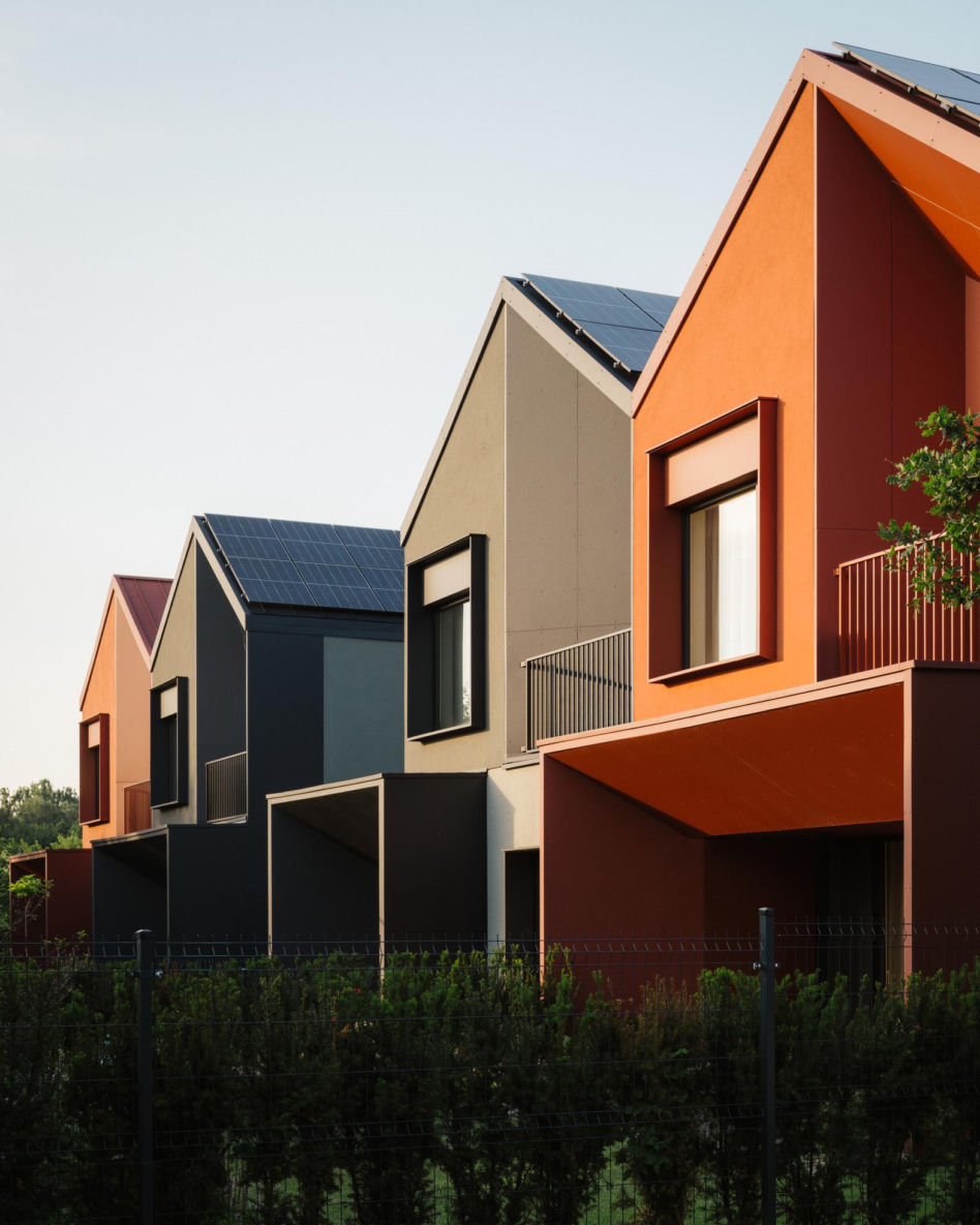 Zespół 10 domów jednorodzinnych, ul. Borków 58, Warszawa