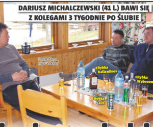 Michalczewski na rybach