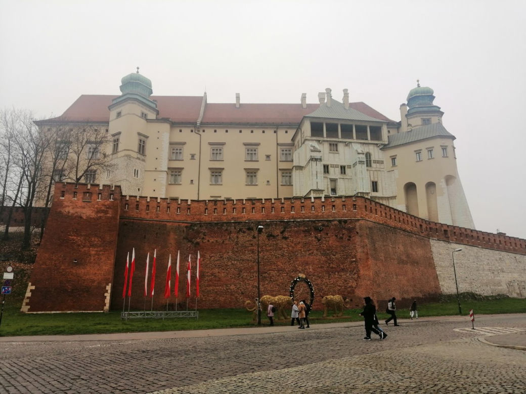 Świąteczne dekoracje w Krakowie