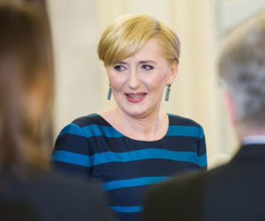 Krzysztof Gojdź ocenia urodę pierwszej damy