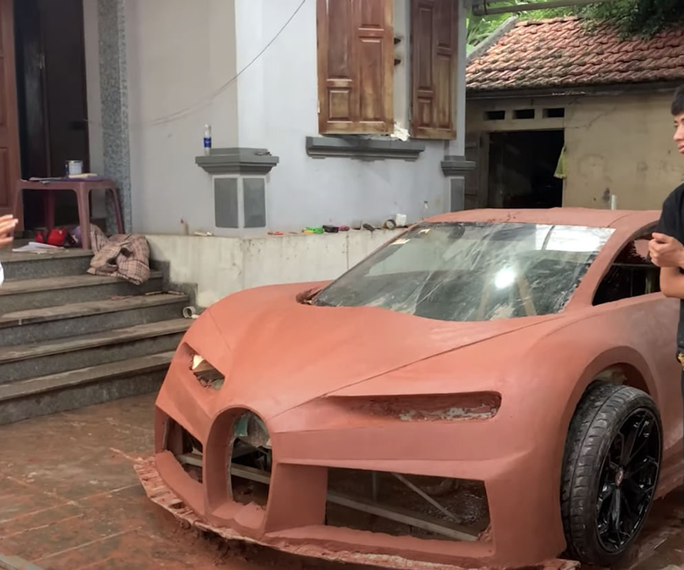 Zbudowali Bugatti z gliny