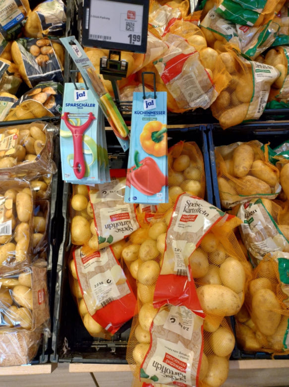 ceny produktów w marketach w Niemczech 