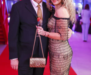 Jacek Borkowski z żoną