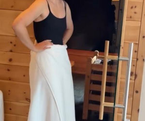 Maria Szarapowa w saunie i spa w Dolomitach