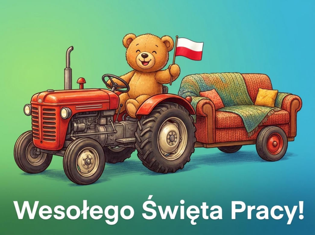 śmieszny obrazek na 1 maja