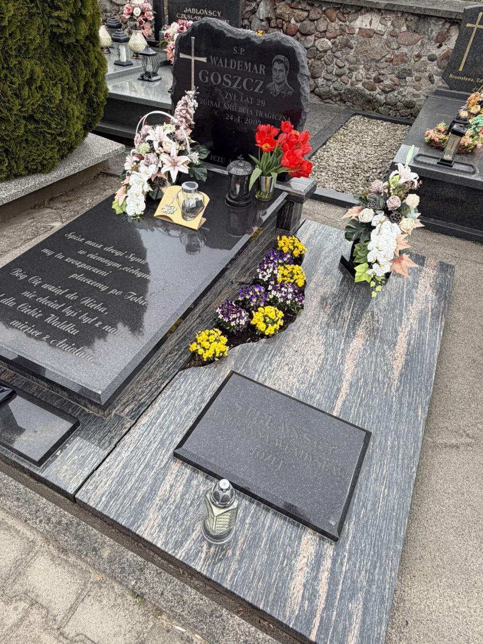 Grób Waldemara Goszcza