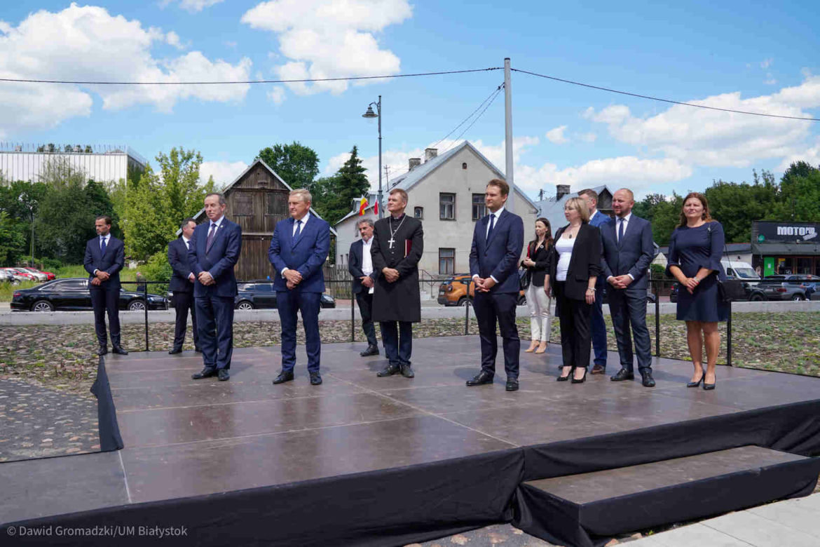 W Białymstoku pojawił się nowy skwer. Upamiętnia ważne miejsce