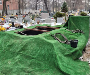 Pogrzeb Andrzeja Rozpłochowskiego w Katowicach