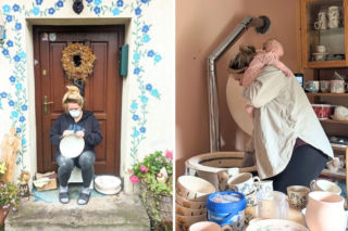 Maria, mama piątki dzieci, umie znaleźć czas na ceramikę inspirowaną dziką przyrodą. To jej pasja, dlatego powstają prawdziwe cuda