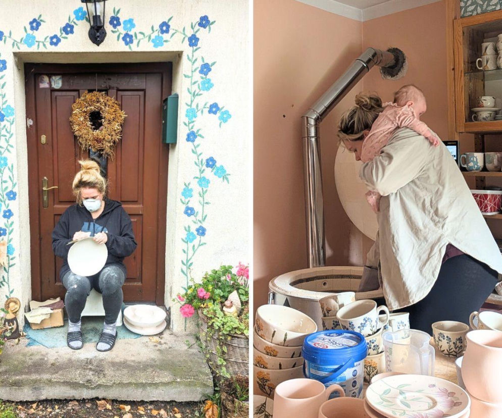 „Natura jest elementem mojej tożsamości” – wyznaje Maria, mama 5 dzieci, tworząca ceramikę inspirowaną dziką przyrodą