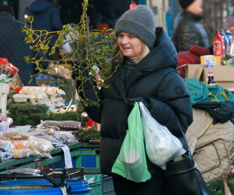 Małgorzata Tusk na przedświątecznych zakupach