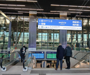 Dworzec kolejowy Warszawa Zachodnia po otwarciu