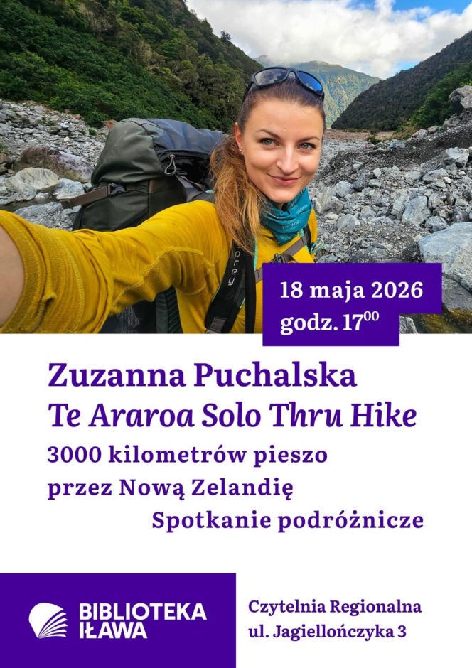 Spotkanie podróżnicze z Zuzanną Puchalską w Iławie