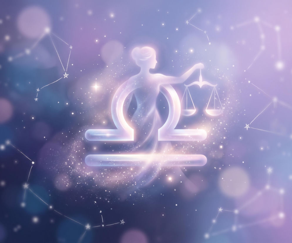 Znak zodiaku Waga na tle gwiazd. O horoskopie dla Wagi na dziś przeczytasz w serwisie Eska.